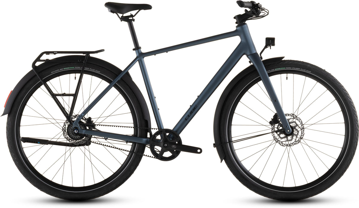 Vélo ville Cube editor pro fe mineralblue´n´chrome
