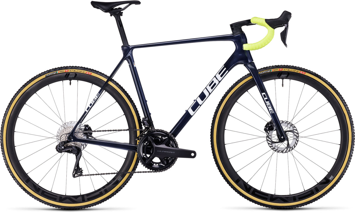 Vélo cyclo-cross Cube cross race c:68x te liquidblue´n´flashyellow