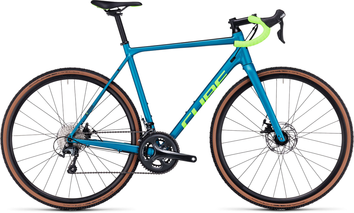 Vélo cyclo-cross Cube cross race flashpetrol´n´green