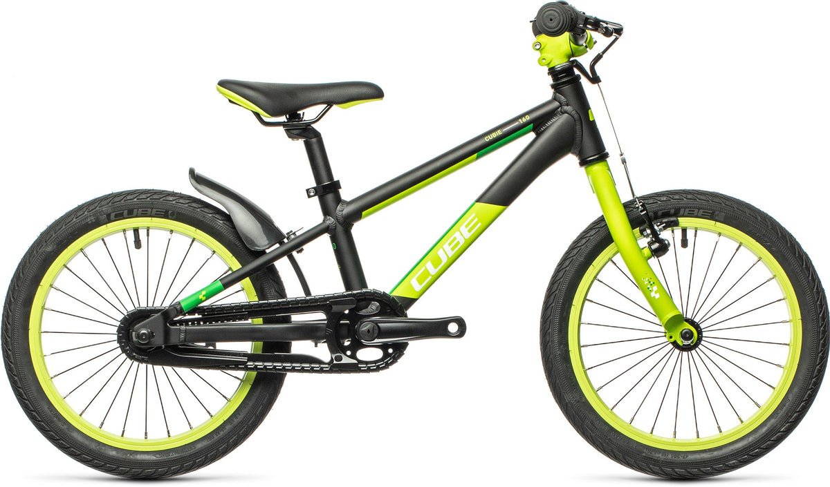 Vélo enfant Cube cubie 160 black´n´green