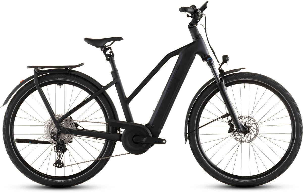 Vtc électrique Cube kathmandu hybrid pro 800 trapeze coal´n´black