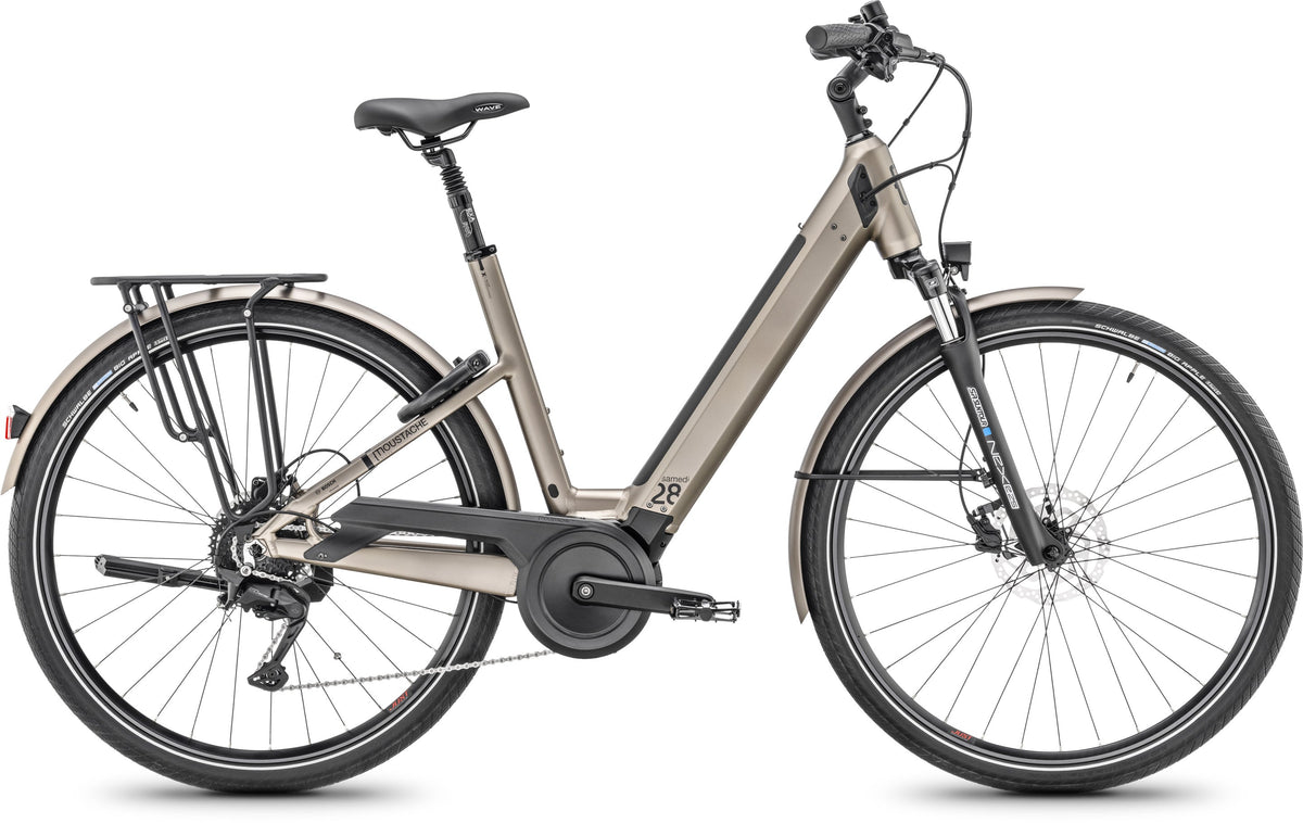 Vtc électrique Moustache samedi 28.2 open 500wh titanium mat