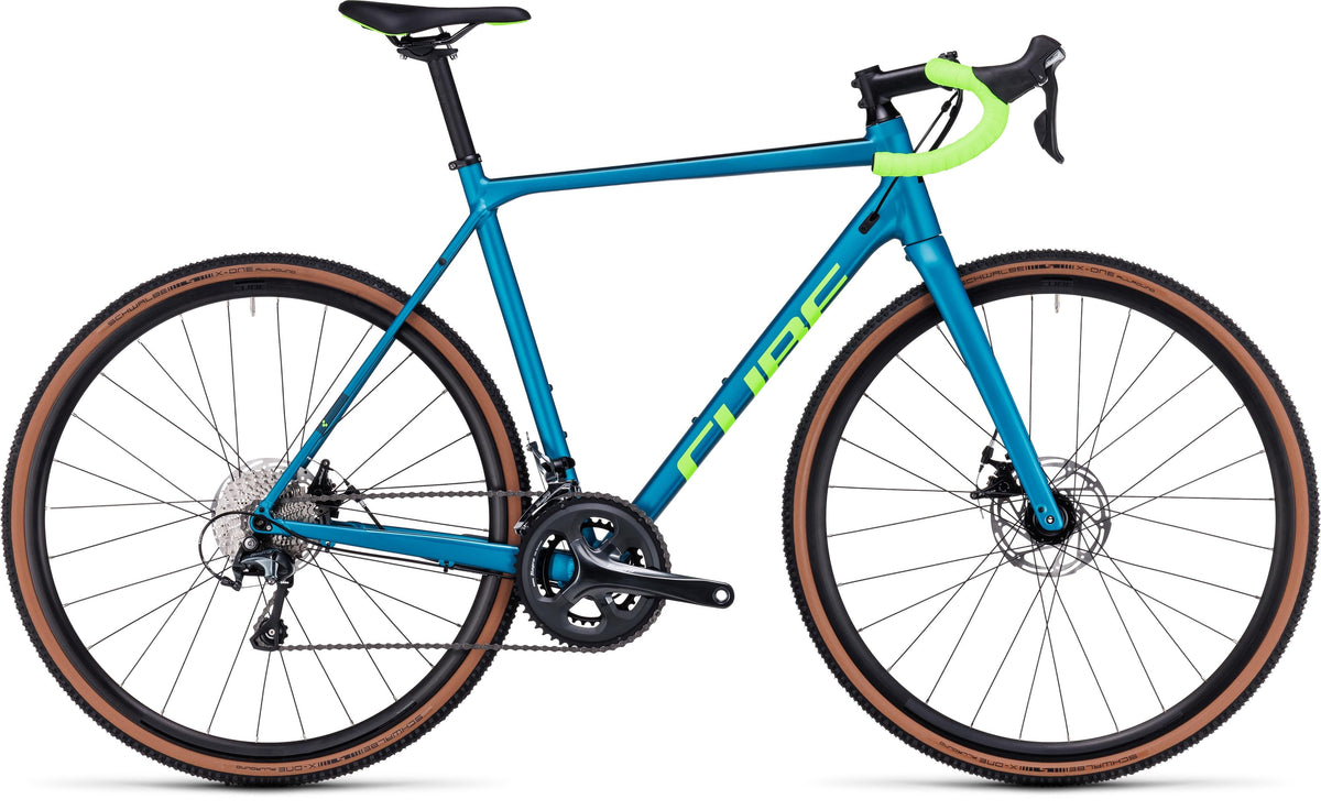 Vélo cyclo-cross Cube cross race flashpetrol´n´green