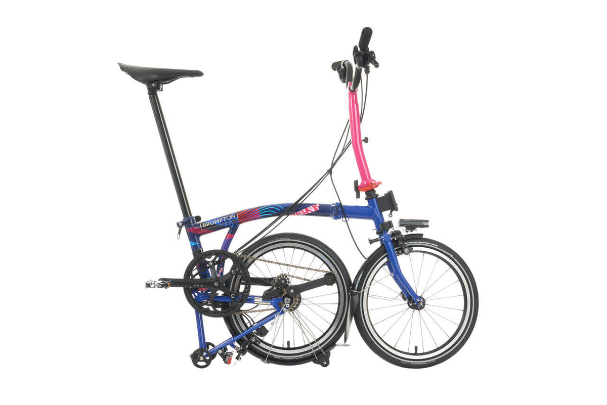 Vélo pliant Brompton paris edition p line