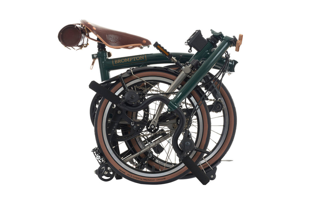Vélo pliant Brompton x bremont x cheaney p line