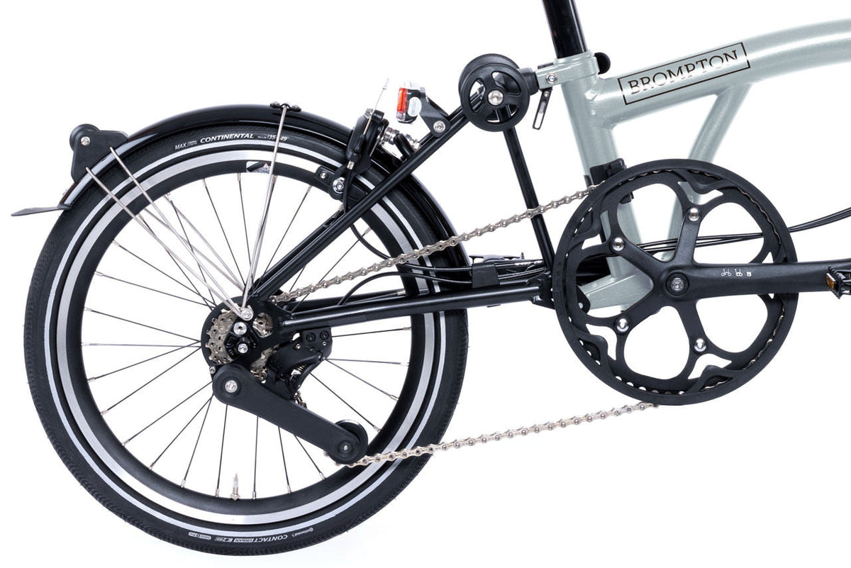 Vélo pliant Brompton p line explore - 12 vitesses