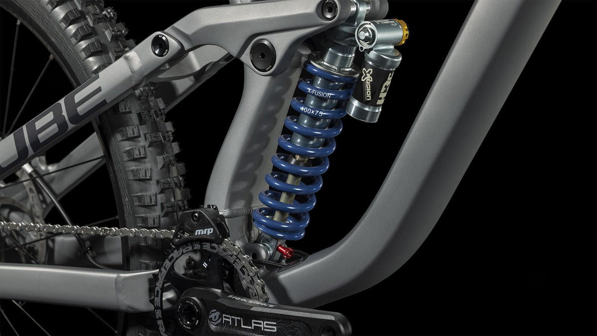 Vtt dh Cube two15 pro 27.5 grey´n´black