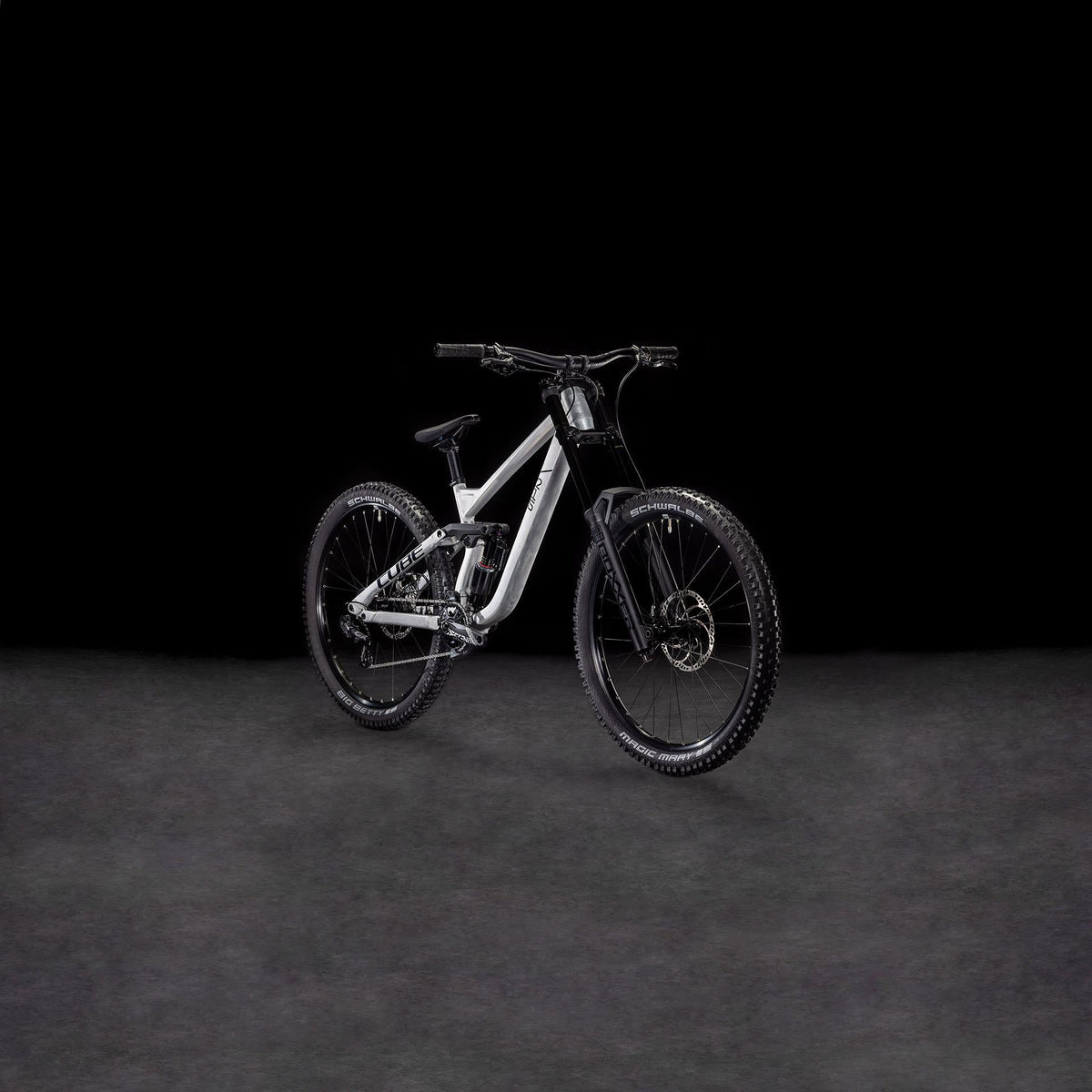 Vtt dh Cube two15 pro 27.5 rawmetal´n´black