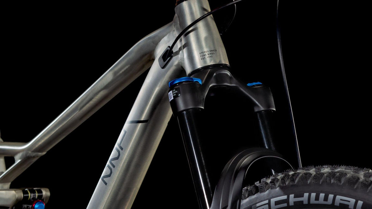Vtt all-mountain Cube stereo one22 race rawmetal´n´black