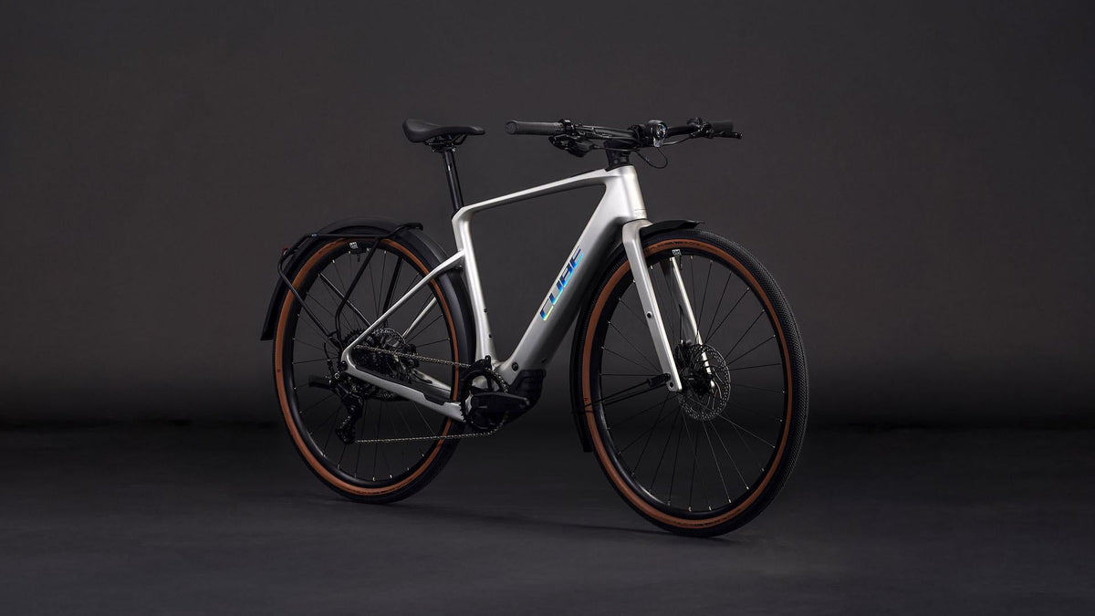 Vélo gravel électrique Cube nulane hybrid c:62 race 400x fe sleekgrey´n´prism