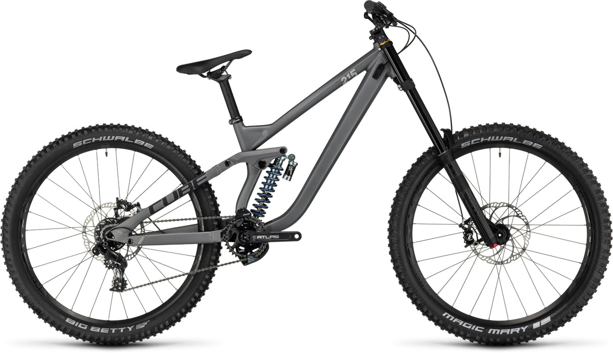 Vtt dh Cube two15 pro 27.5 grey´n´black