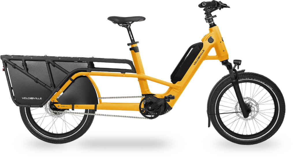 Vélo cargo électrique longtail Velo de ville loady 900