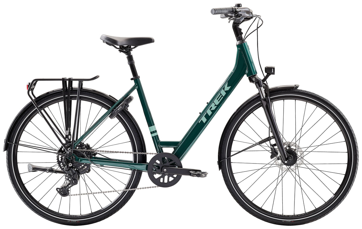 Vélo ville Trek verve lowstep equipped