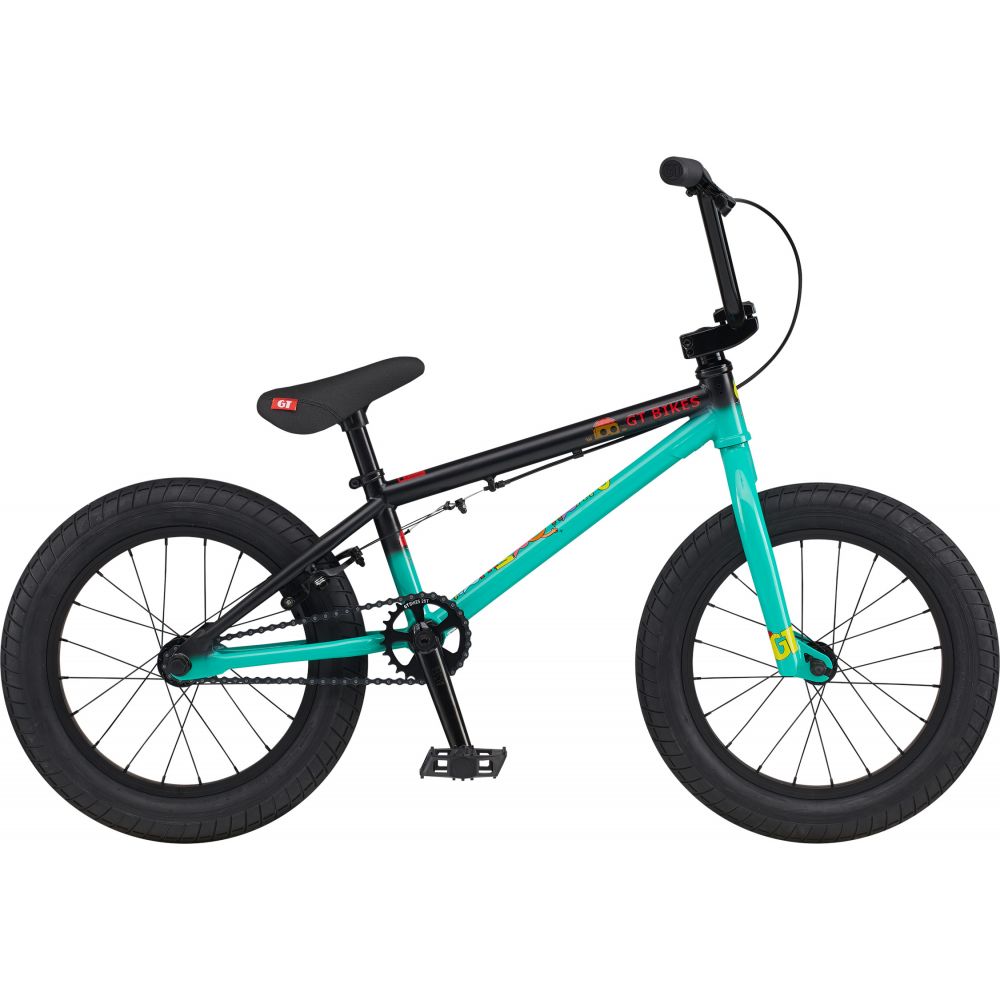 Bmx Gt Performer 16" Green / Black