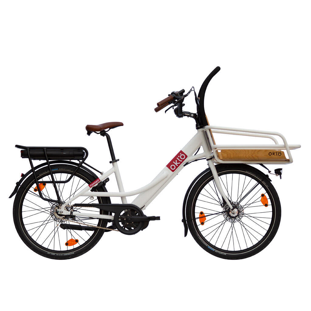 Vélo cargo OKLÖ Famileo Nexus 3 vitesses 500Wh